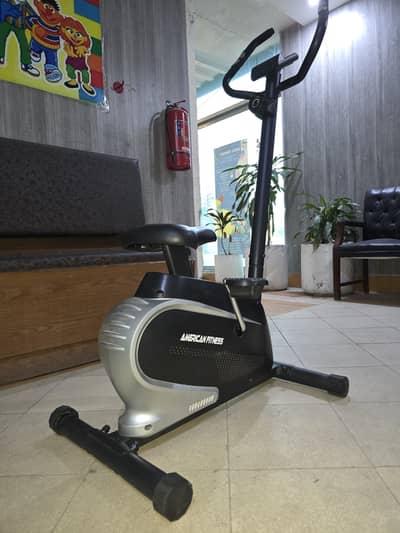 Almost new exercise cycle for sale