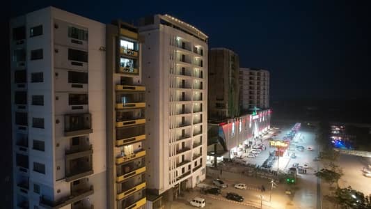 On Booking Luxury 2 & 3 Bed DD Apartments on Easy Installments Fariha Enclave Jinnah Avenue