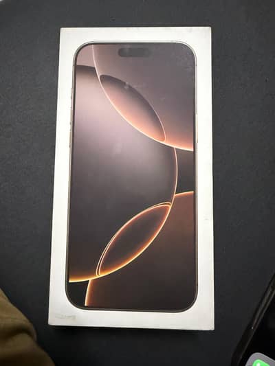 Iphone 16 pro max 256gb pta approved physical+esim scrathless
