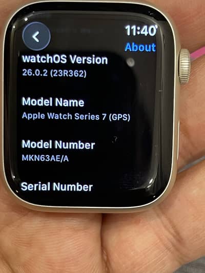 Apple Watch series 7 GPS