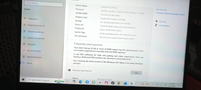 Elite Book Laptop. 1TB storage 16 GB Ram