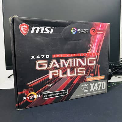 MSI X470 GAMING PLUS Motherboard – Ryzen Supported