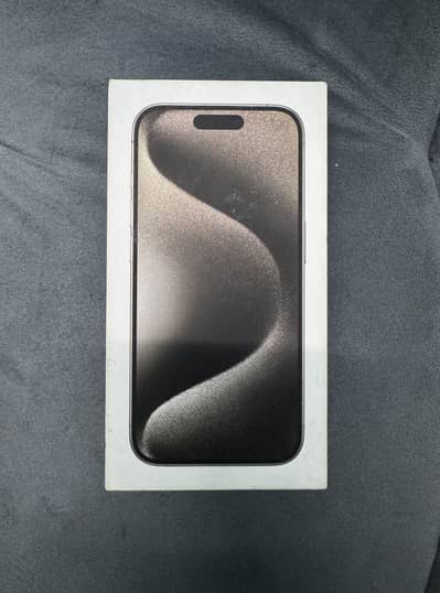 Apple iPhone 15 Pro JV with box