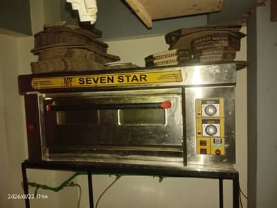 Pizza oven and other fast food machines for sales