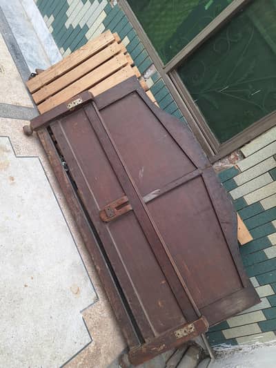 Double BED -King Size -Complete Wood