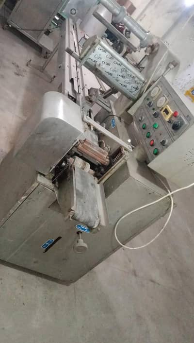 Cosmetics manufacturing setup.