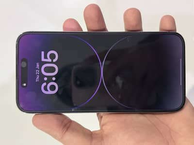 IPhone 14 Pro Max 256GB PTA Approved 78% Battery health Box available