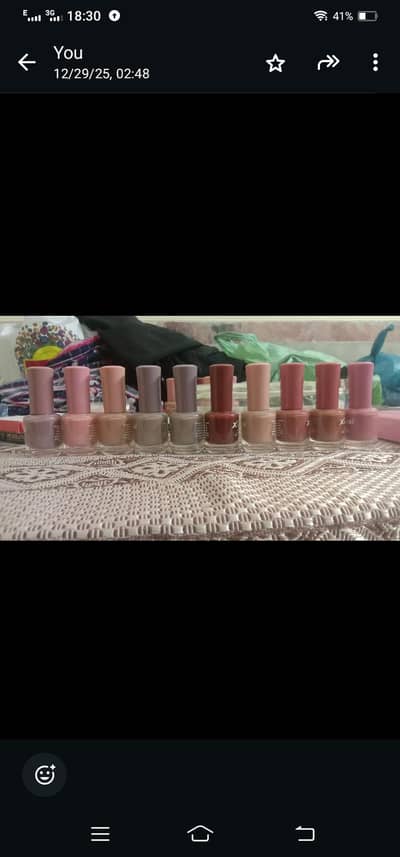 nail polish pack of 3 only in 500