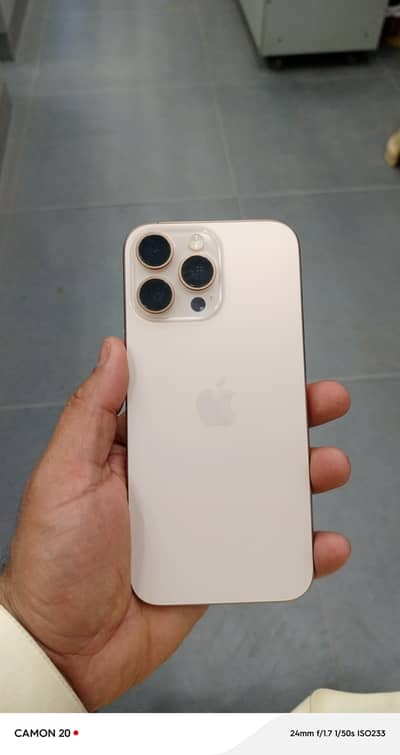 16promax 256gb desert 97% health phusical dual sim