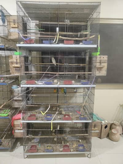 cage for sale size. 2 x 1.5 x 1.5 8 portion and 4 portion  03332369208