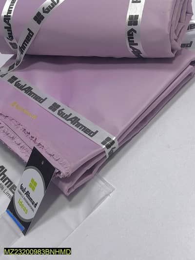 Men's Unstitched cotton plain suit