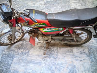 Pak Hero Cd-70 2016 model for sale in faisalabad