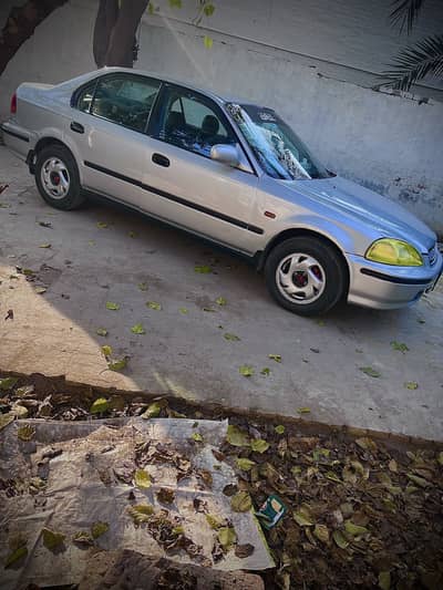 Honda civic Ek golden Numder