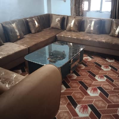 sofa 10 seater with fancy table  contact 03125255789