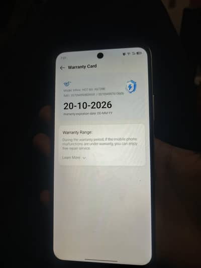 infinx hot 60icompelet box