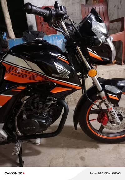 cb150f brand new condition urgent sale