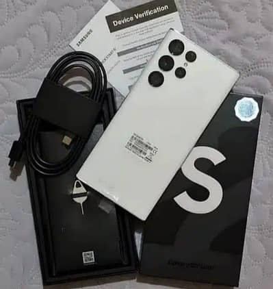 Samsung galaxy S22 ultra PTA approved urgent sale Wtp no 0321=4360657