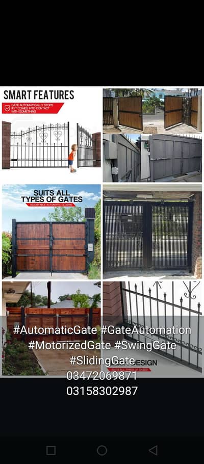 Automatic Sliding Gate | Sliding Glass Door | Swing Gate Motor
