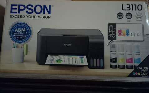 Epson L3110 Color Printer, scanner, photocopy