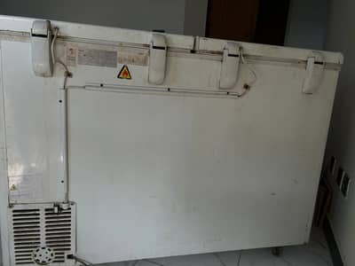 Used Haier 2-Door Refrigerator & Deep Freezer – Good Condition