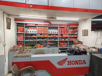 Honda Bikes & Service Centre shop for sale