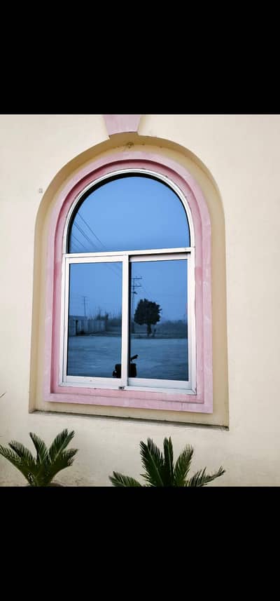 Aluminum Glass Window Sliding Doors mirrors