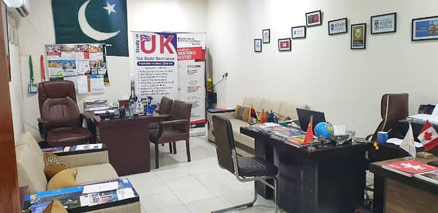 350 Sq Ft Office For Rent Adjacent to Main Boulevard Gulberg