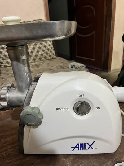 Anex meat grinder and vegetable chopper