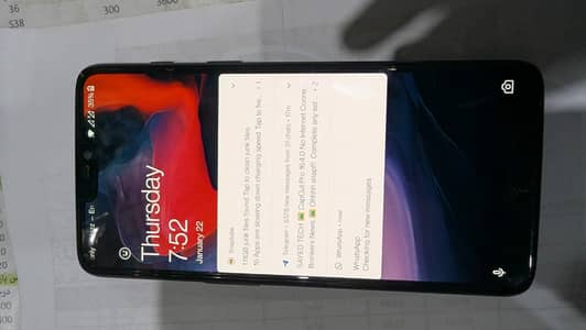 OnePlus 6 | 6GB RAM 64GB | Non PTA | Back Crack | Smooth Performance