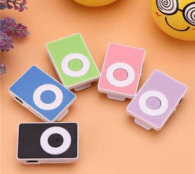 “Mini MP3 Shuffle Music Player – Portable With Memory Card Support