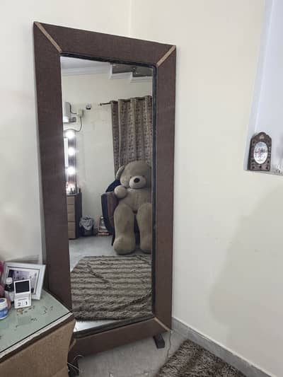 Wooden long mirror for sale