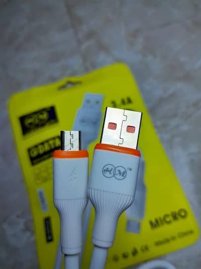 Fast charging cables For Android Micro usb and type C