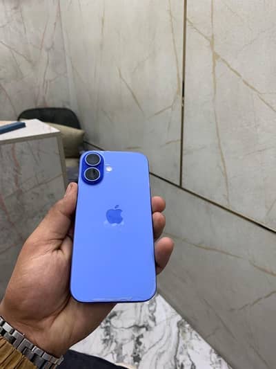 Iphone16 128gb jv 100% health 10/10 waterpack with box cable