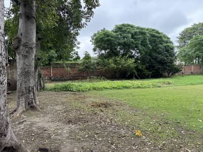 NEAR EME DHA BACK OF CANAL ROAD 7.5 KANAL PLOT IS AVAILABLE FOR