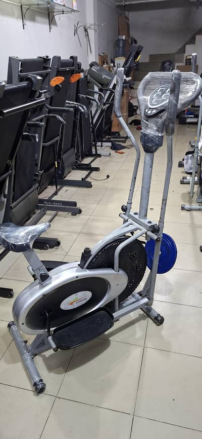 4 Handle Air bike Exercise Elliptical Cycle | Cardio cycle