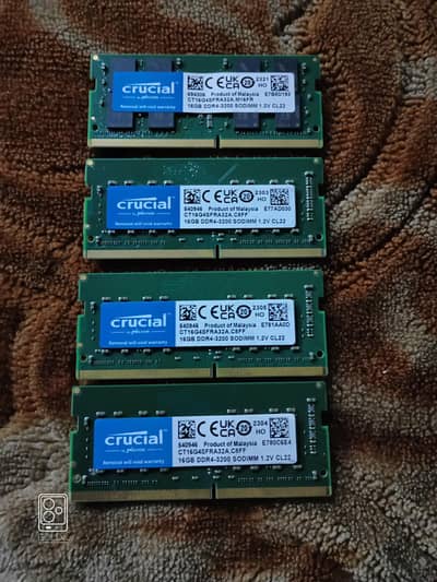 Laptop Rams available DDR4