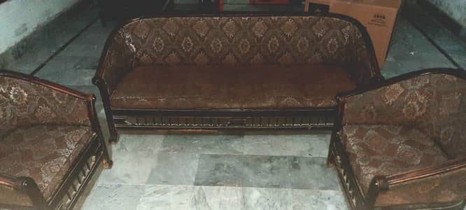 Wooden Sofa Set