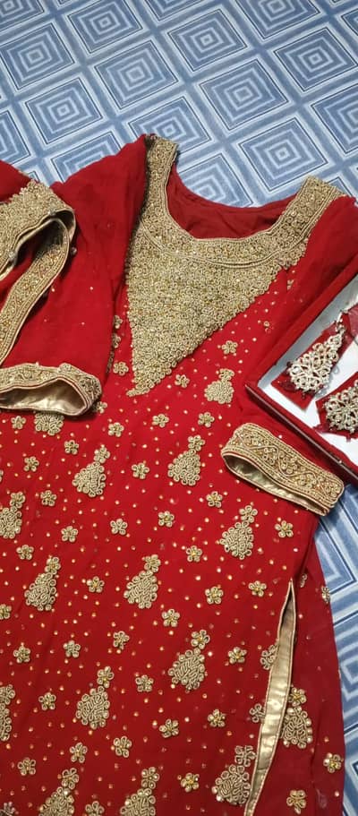 Bridal Dress For Sale with Jewellery Set
