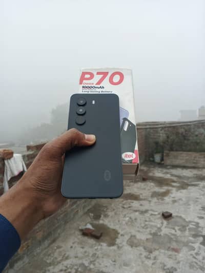 itel Power 70 4+4/128 with Box Charger Power Bank
