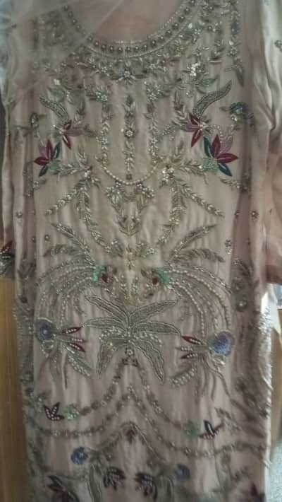 hand made work on this dress