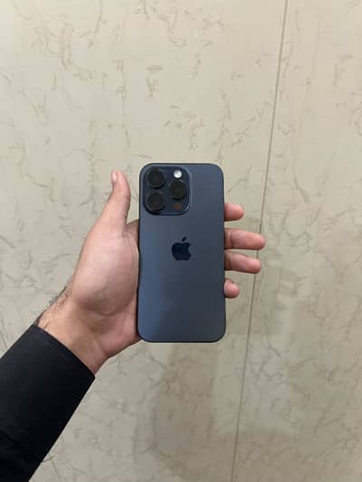 Iphone 15 Pro Blue Titanium