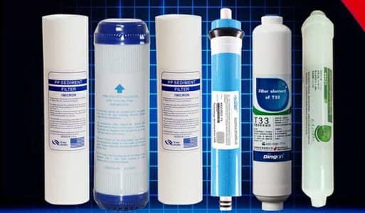 water filter parts