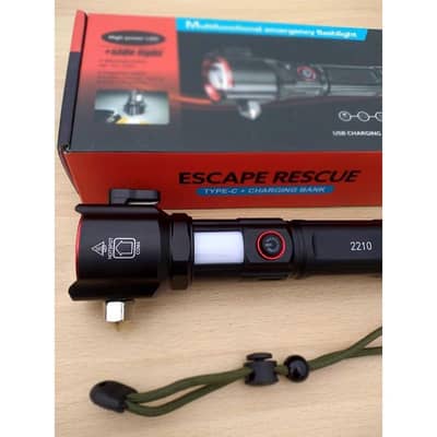 Multi-Functional High Power LED Torch Original  Peshawar