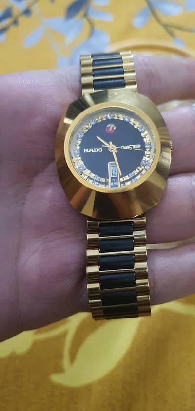 Rado  Diastar Golden And BLack Colour
