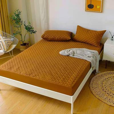 WATERPROOF MATTRESS COVER | QUILTED MATTRESS COVER | DOUBLE BED MATRES