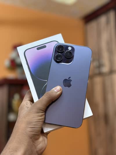 iPhone 14 Pro Max 256 jb non pta Jv with box