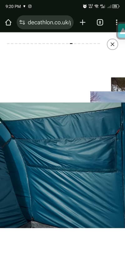 4-person camping tent, Arpenaz 4.1