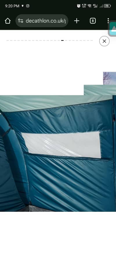 4-person camping tent, Arpenaz 4.1