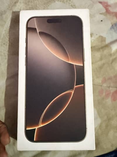 Apple iPhone 16 Pro Max – 256GB (Under Warranty) Non-Pta JV