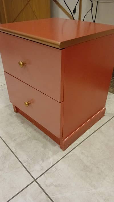 Brand new hello kitty mirror with shelves and side table.